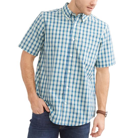 Shipping Available. . Walmart mens short sleeve shirts